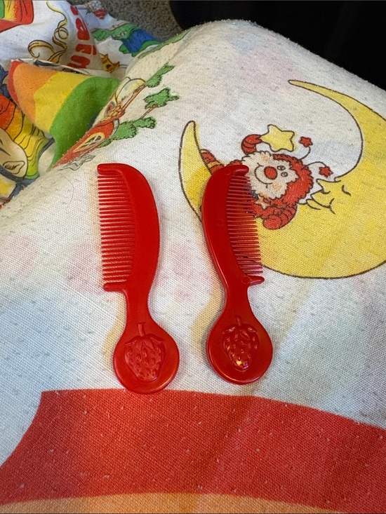 Rainbow Brite Other - 2x vintage strawberry shortcake doll combs